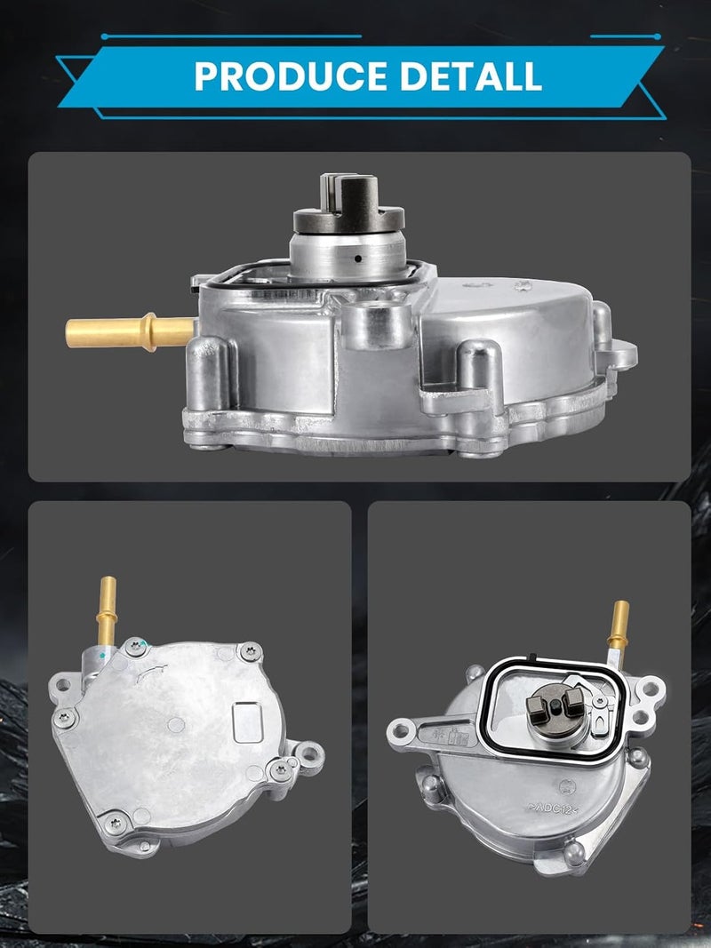 TAUTOY 29300-F0011 Brake Vacuum Pump 2.5L 3.5L 2018-2024 For Toyota Camry RAV4 Avalon Tundra Sequoia Highlander, For Lexus LS500 LS500h NX250 NX350 NX350h NX450h+, OE Replacement 2930025012 - Image 3